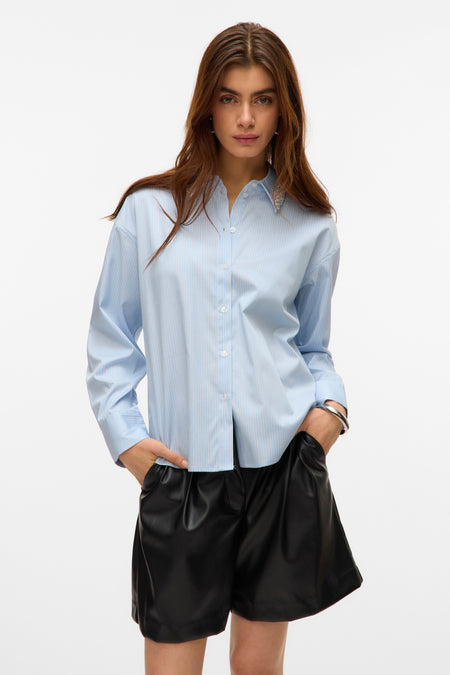 VMJANNI PEARL LS SHIRT WVN GA