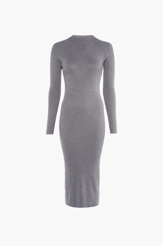 VMWILLOW LS HIGHNECK CALF DRESS VIP
