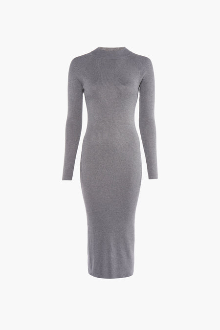 VMWILLOW LS HIGHNECK CALF DRESS VIP