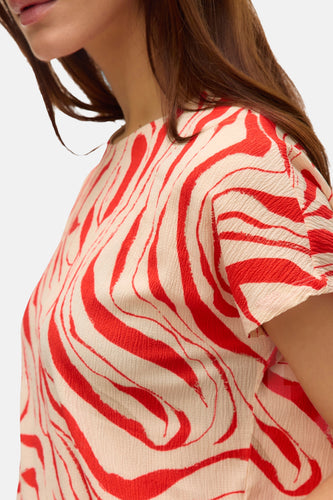 T-shirt à manches courtes - rouge - VERO MODA®