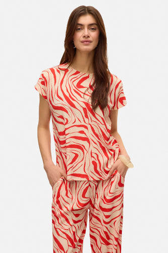 T-shirt à manches courtes - rouge - VERO MODA®