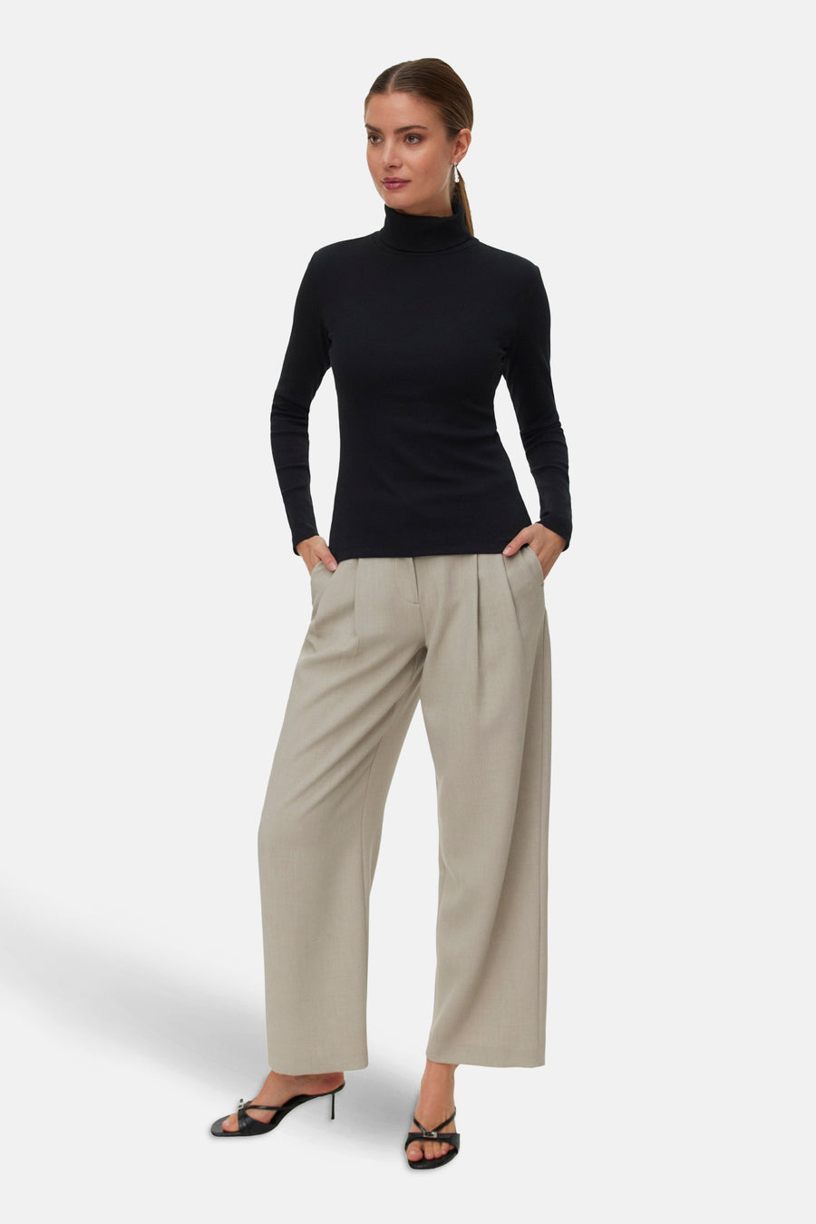 VMCHLOE LS ROLLNECKTOP GA JRS NOOS