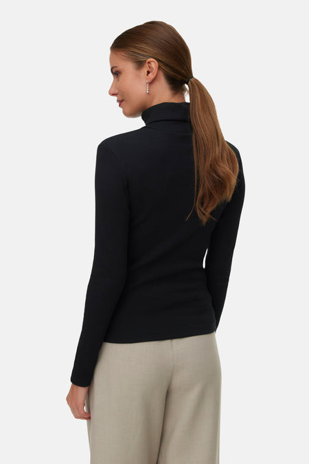 VMCHLOE LS ROLLNECKTOP GA JRS NOOS