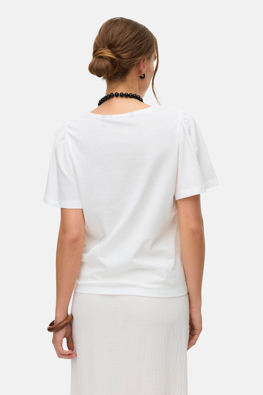 Chemisier (manches courtes) blanc - VERO MODA® - VERO MODA® - 3