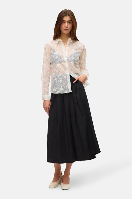 VMNANE LS SHIRT WVN GA