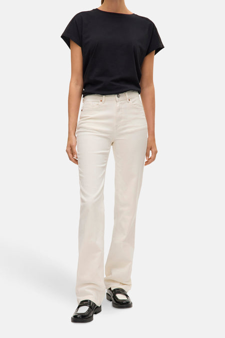 VMTESSA HR STRAIGHT JEANS COLOR GA NOOS