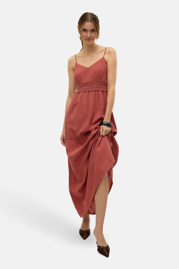 	Dames tops kleed zonder mouw Brun - VERO MODA®