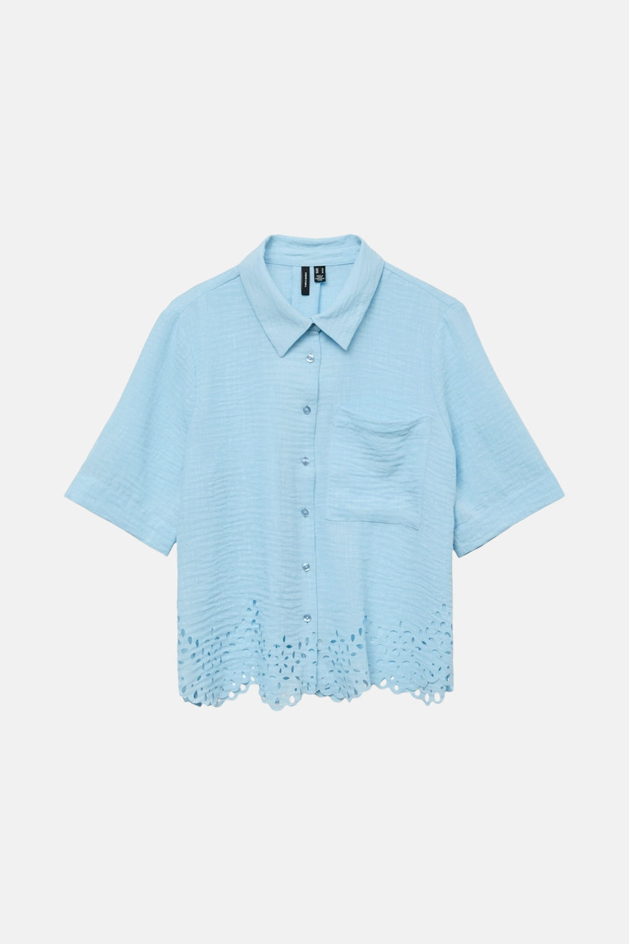 Chemise à manches courtes - Bleu clair - VERO MODA®