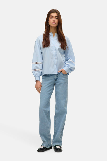 VMJANNI TAPE LS SHIRT WVN