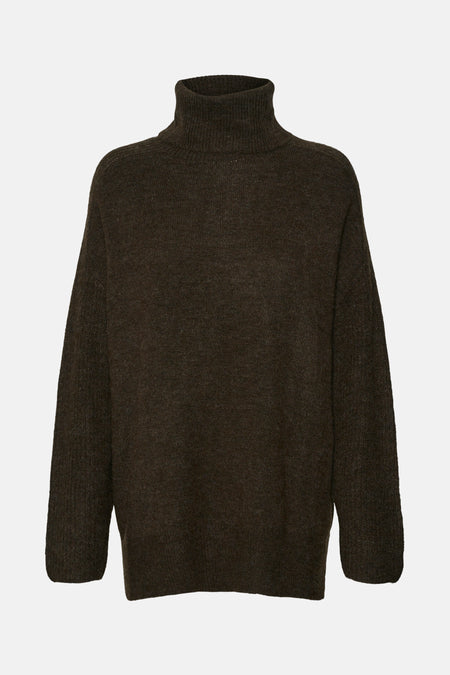 VMJUPITER LS HIGHNECK PULLOVER BF ZLD