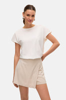 VMEMMY SS LACE TAPE TOP JRS NOOS