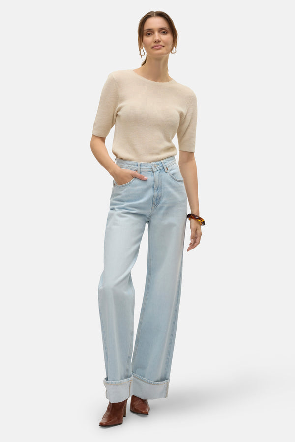 Jeans wide Light blue denim - VERO MODA®