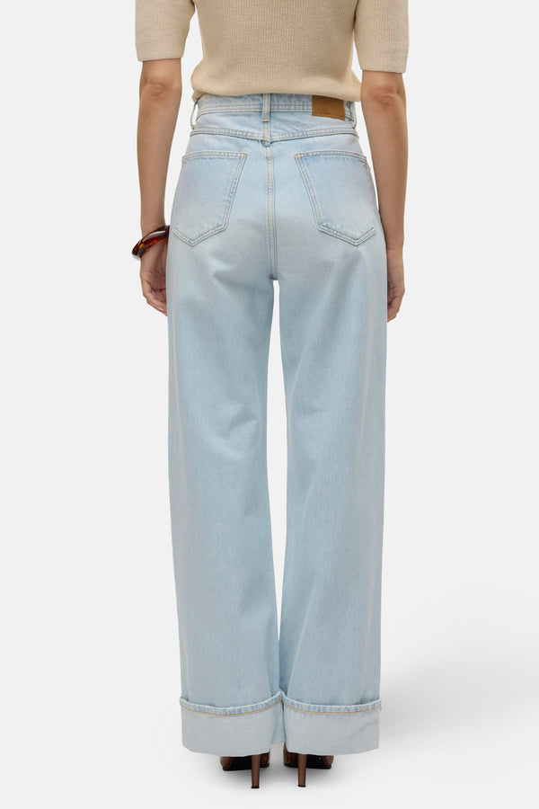 Jeans wide Light blue denim - VERO MODA®