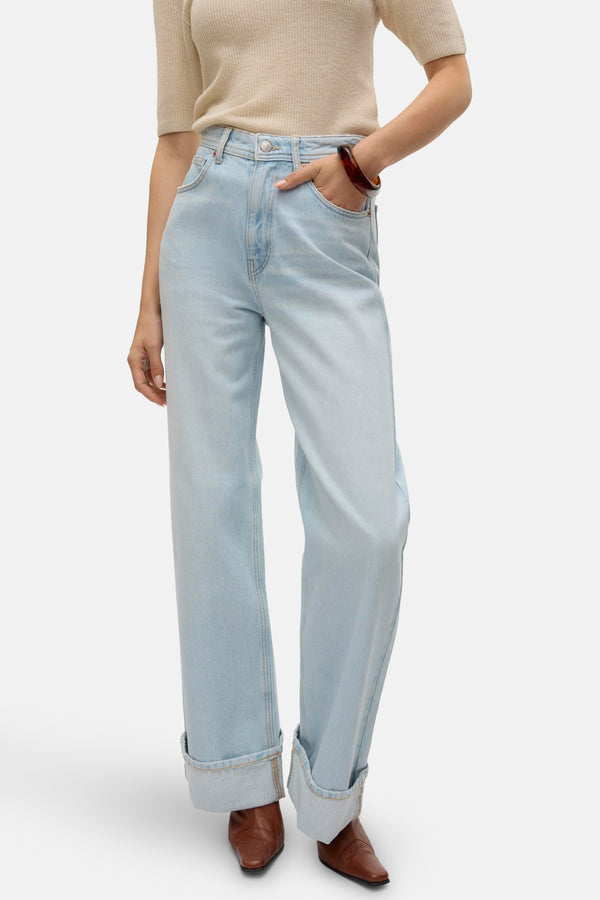 Jeans wide Light blue denim - VERO MODA®