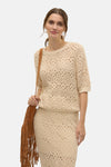 VMBERRY 2/4 O-NECK SHORT PULL. SE
