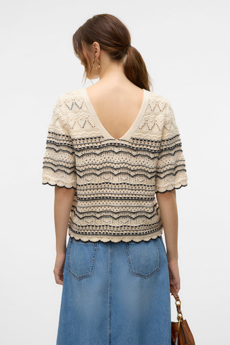 VMMADEIRA 2 WAY V-BACK 2/4 PULLOVER SE