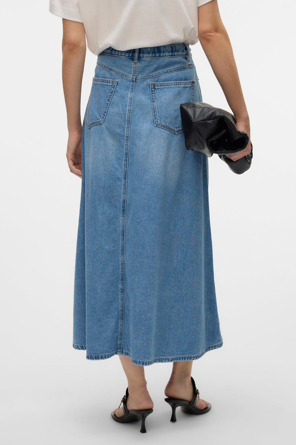 Jupe longue Light blue denim - VERO MODA®