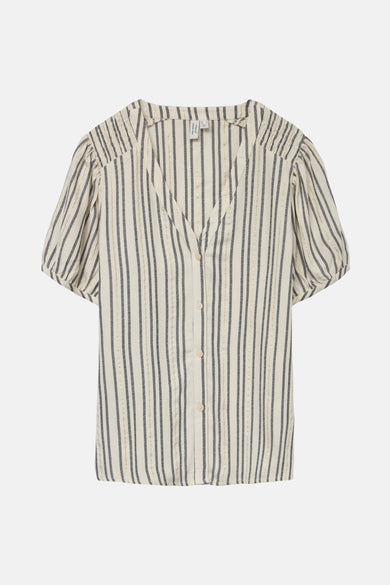 VMBAYA S/S V-NECK SHIRT WVN BTQ GA