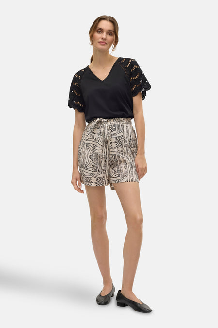 T-shirt à manches courtes - noir