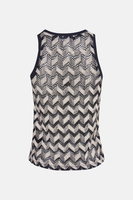 VMTIKKA SL CROCHET TOP JRS GA