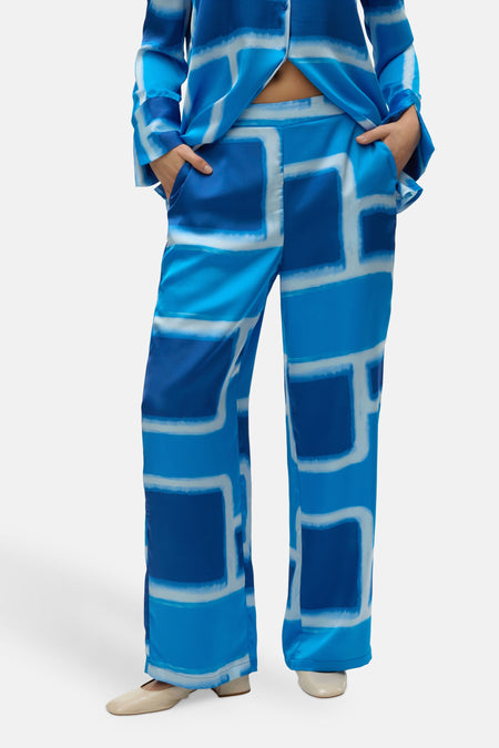 VMREBA SILBA HW STRAIGHT PANTS WVN GA