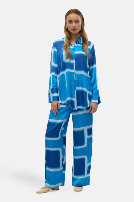 VMREBA SILBA LS LONG SHIRT WVN GA