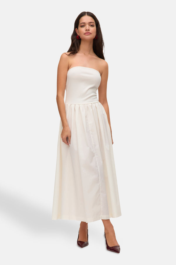 	Dames tops kleed zonder mouw Blanc - VERO MODA®