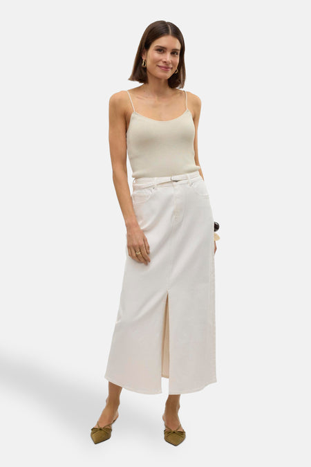 Jupe longue - blanc