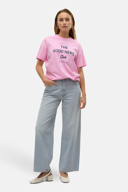 T-shirt à manches courtes - rose