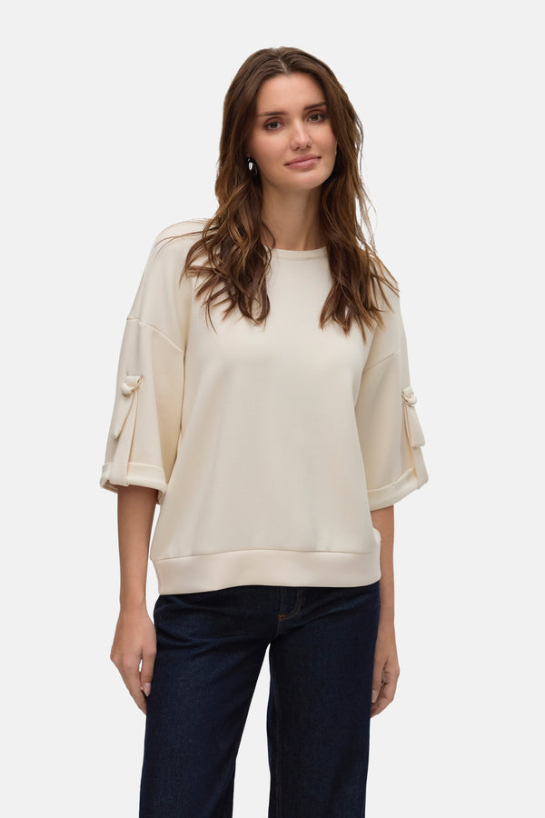 Sweat col O Écru - VERO MODA®