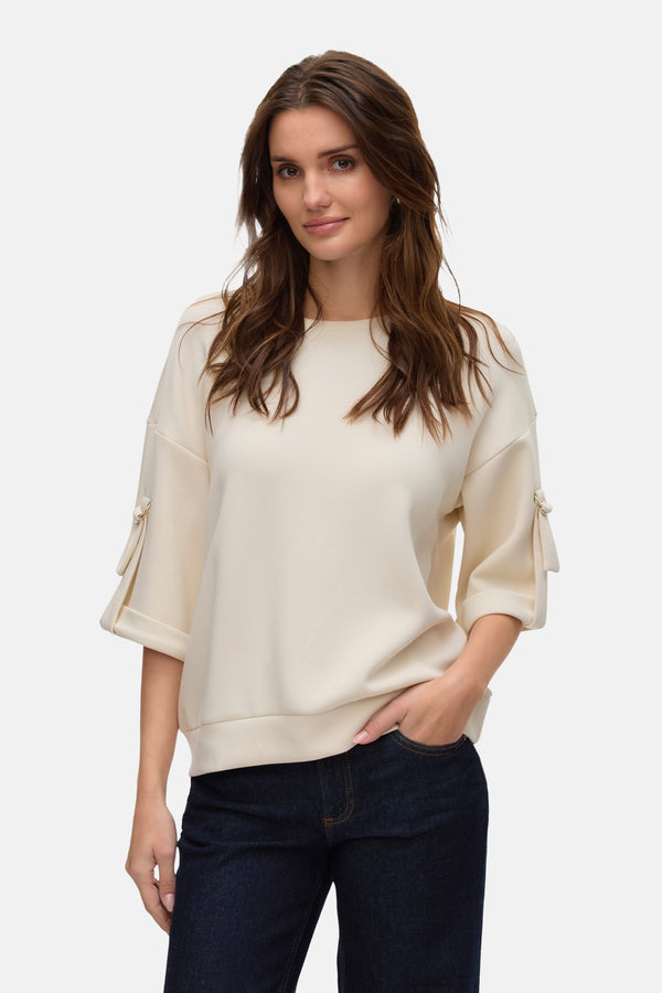 Sweat col O Écru - VERO MODA®