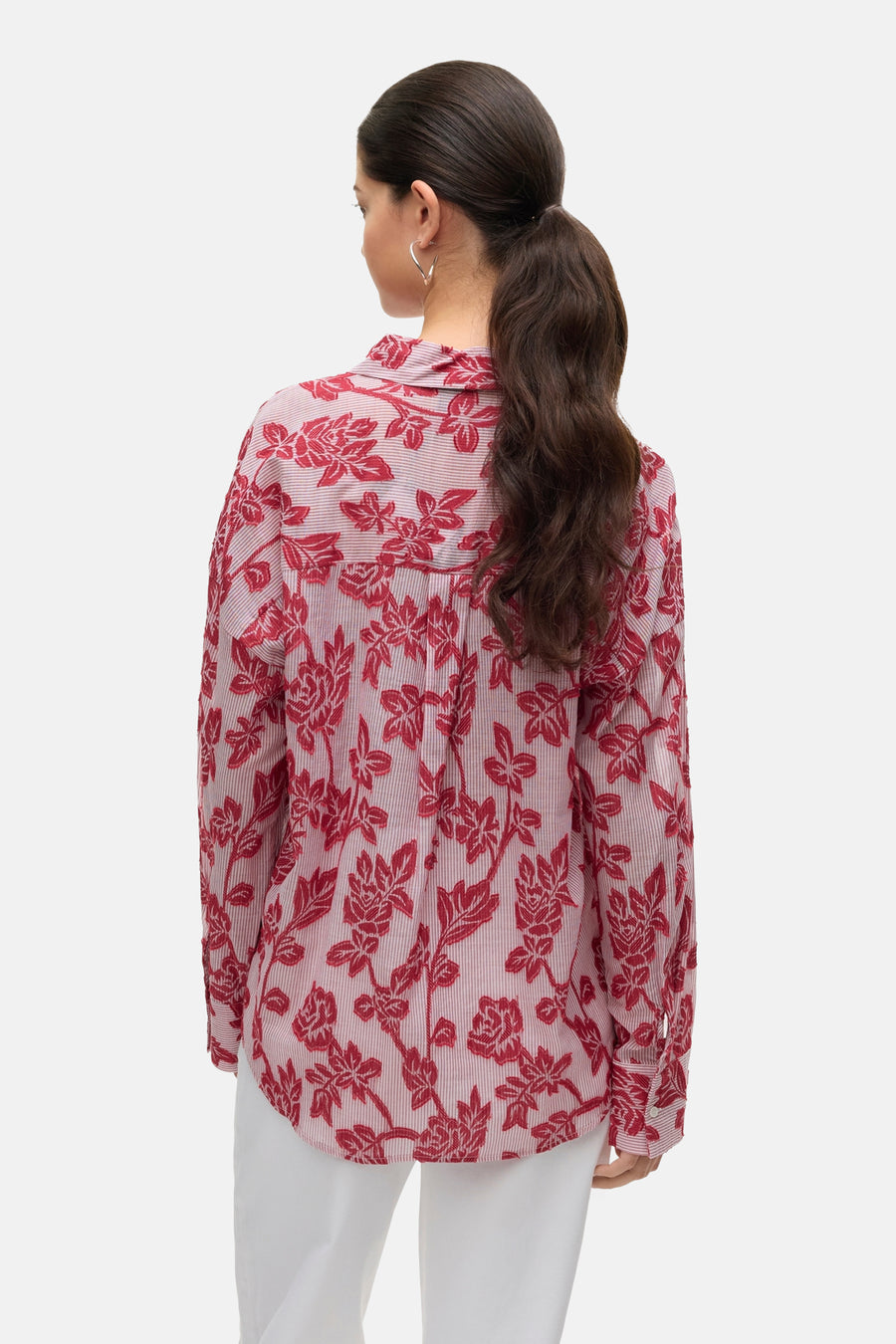 Chemise à manches longues - rouge - VERO MODA®