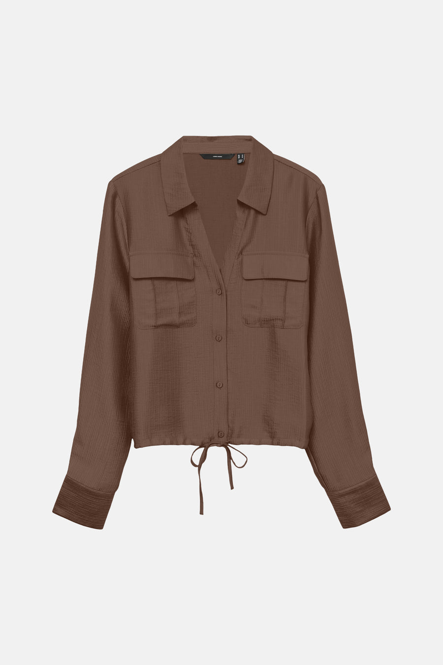 Chemisier (manches longues) brun - VERO MODA®