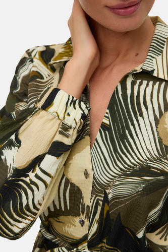 Chemise à manches longues - vert - VERO MODA® - 5