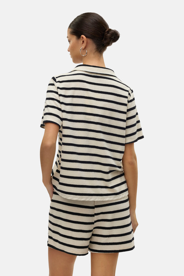 VMEMELI S/S V-NECK TOP JRS LCS