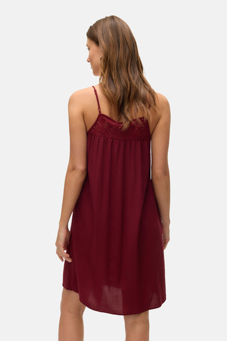 VMGRACE SHORT SINGLET DRESS WVN GA