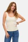 VMGOLD SL HEART NECK TOP