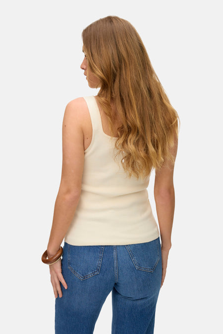 VMGOLD SL HEART NECK TOP