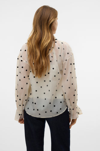 Blouse à manches longues - blanc - VERO MODA® - 6