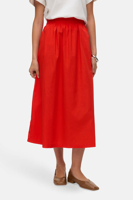 VMCHARLOTTE HW ANKLE SKIRT WVN GA