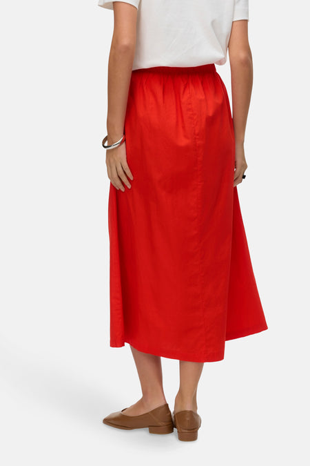 VMCHARLOTTE HW ANKLE SKIRT WVN GA