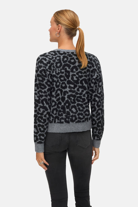 VMNEWKAI LS O-NECK CARDIGAN  BOO