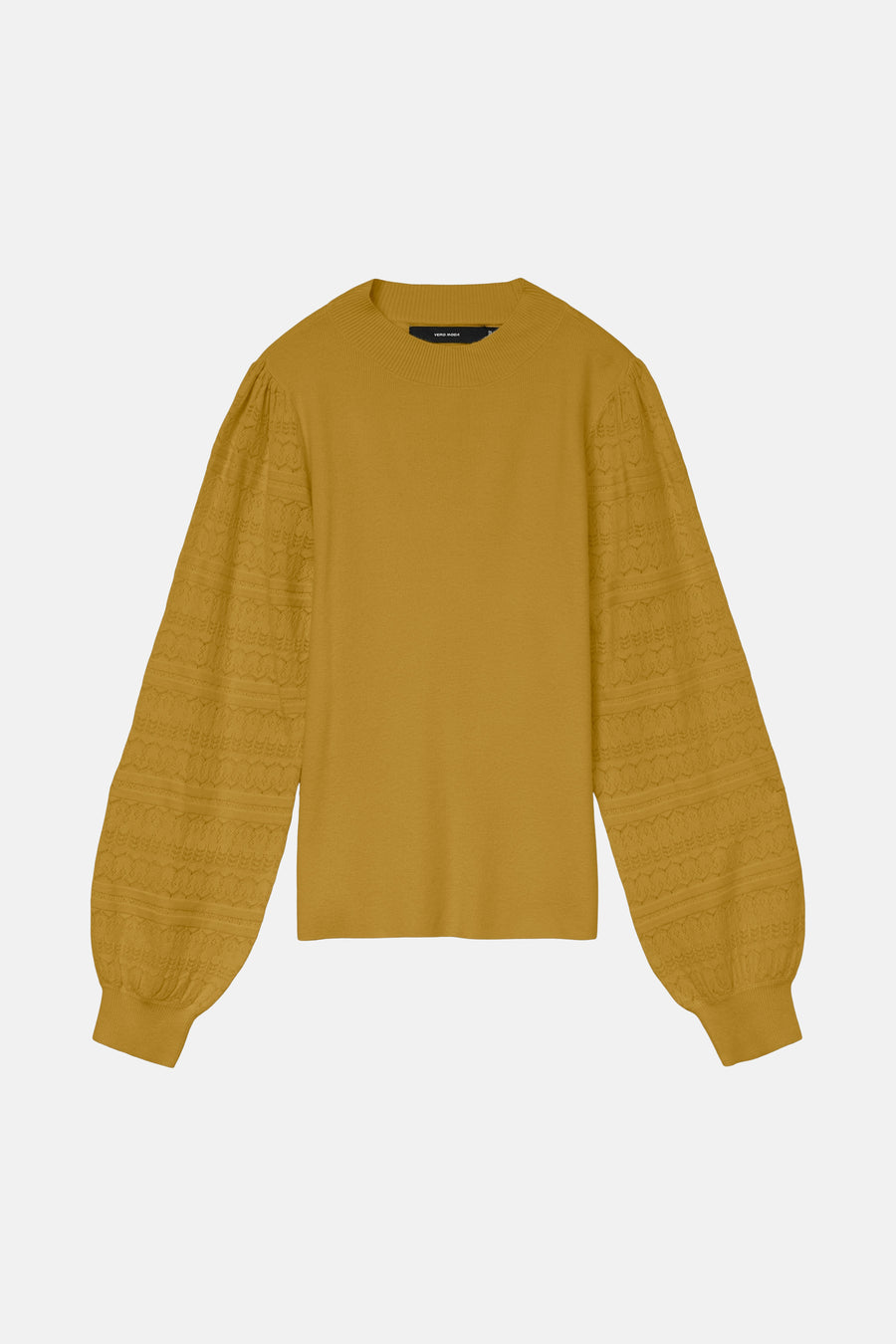 Pull à col rond - jaune - VERO MODA® - 6