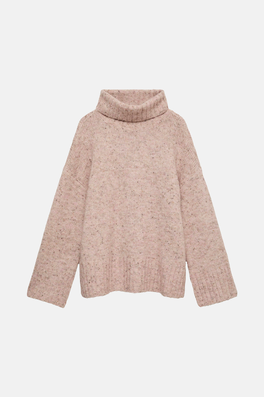 Pull à col roulé - rose - VERO MODA®