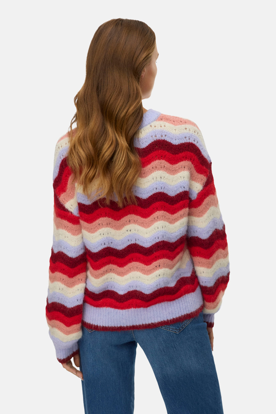 Pull à col rond - multicolore - VERO MODA®