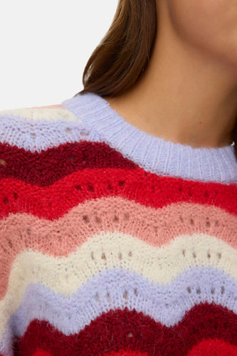 Pull à col rond - multicolore - VERO MODA®