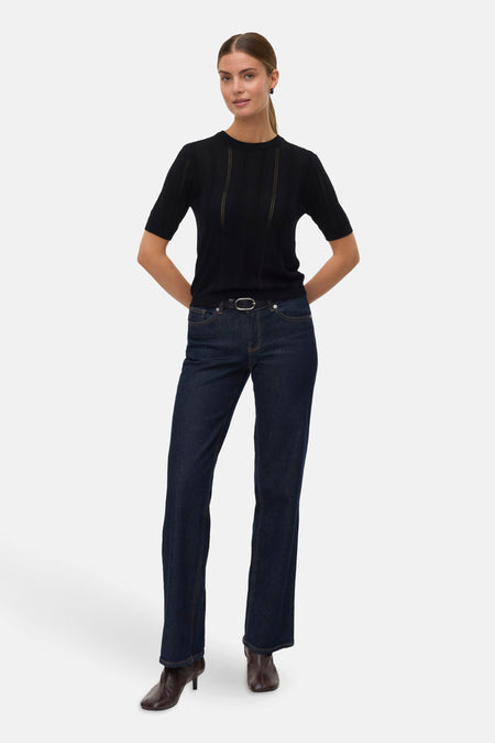 VMMINDY SS O-NECK TOP BOO