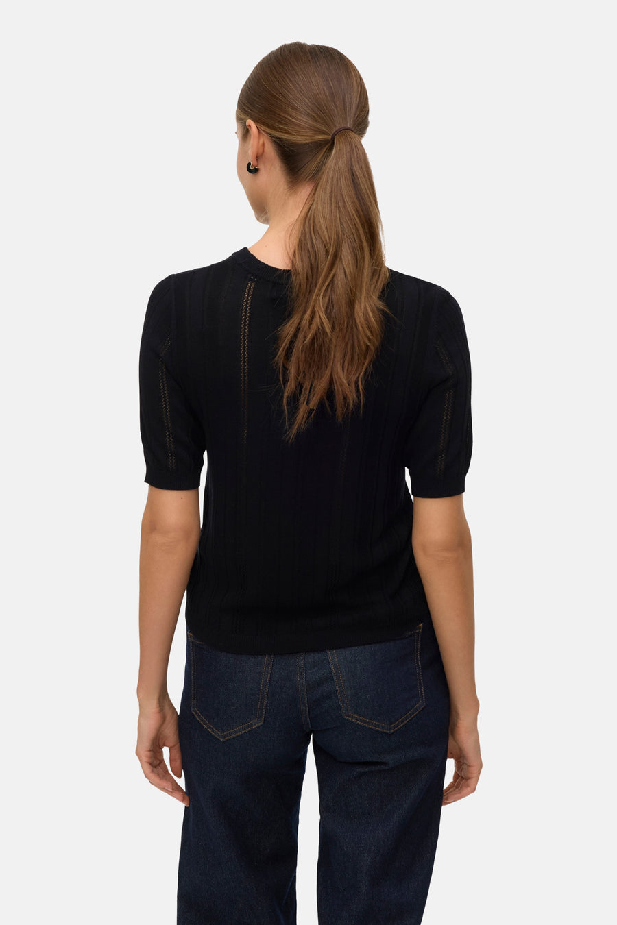 Pull à col rond - noir - VERO MODA®