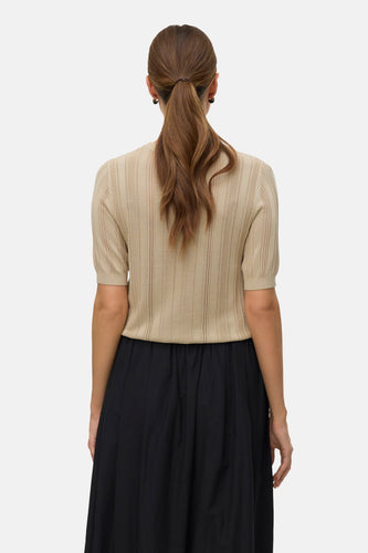 Pull à col rond - vert - VERO MODA®