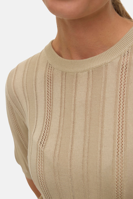 VMMINDY SS O-NECK TOP BOO